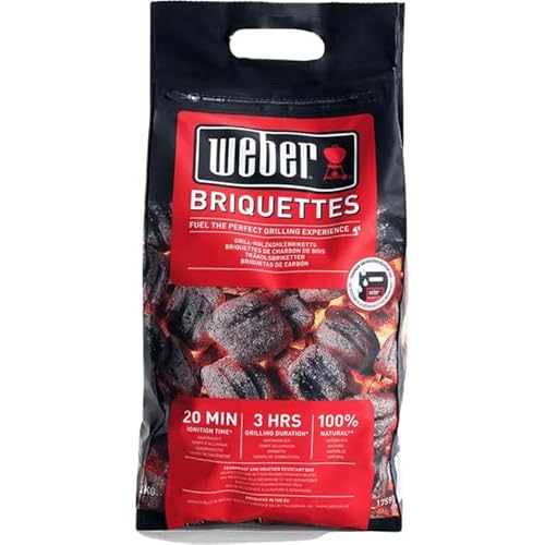 WEBER Briquettes de charbon de bois 4 kg