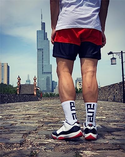 Podinor Elite Basketball Crew Socks For Men And Women, Cushion Performance Athletic Basketball Socks #TOP5