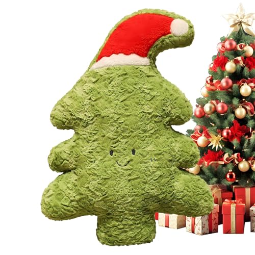 Gitekain - Cojín de peluche de pan de jengibre - Muñecas de peluche lindas de dibujos animados | Cojines para árbol de Navidad y salón, para fiesta de Navidad y niños, niñas, bebé adolescente familia