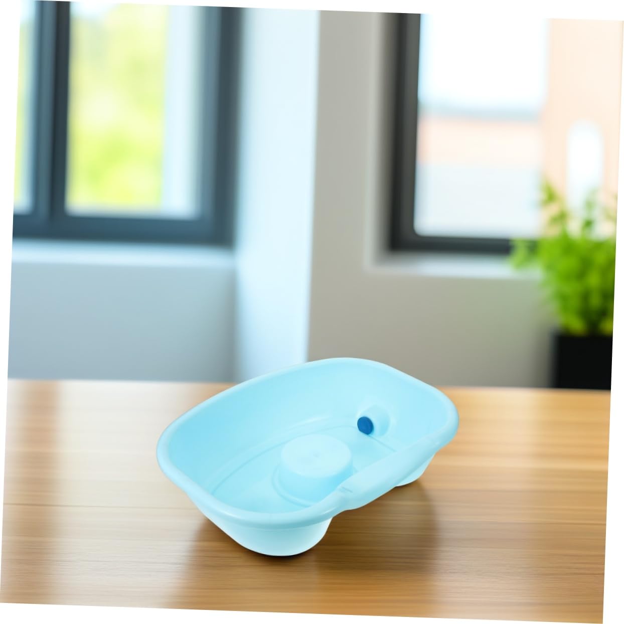 Holibanna Hair Washing Tray for Elderly Bedridden Bedside Shampoo Bowl Large Comfortable Portable for Nursing