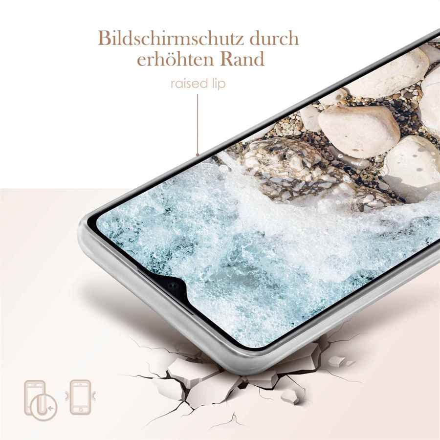 ONEFLOW Cover Morbida Redmi Note 8 | Custodia In Silicone Opaco Con Bordo Rialzato E Protezione 360° - 3