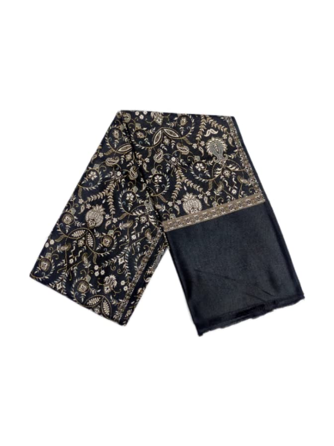 Ss traders new acro wool jamawar shawl for women-picture-25