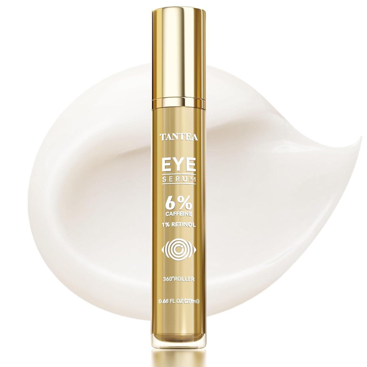 Amazon.com: 6% Caffeine Eye Cream for Dark Circles & Puffiness, 1