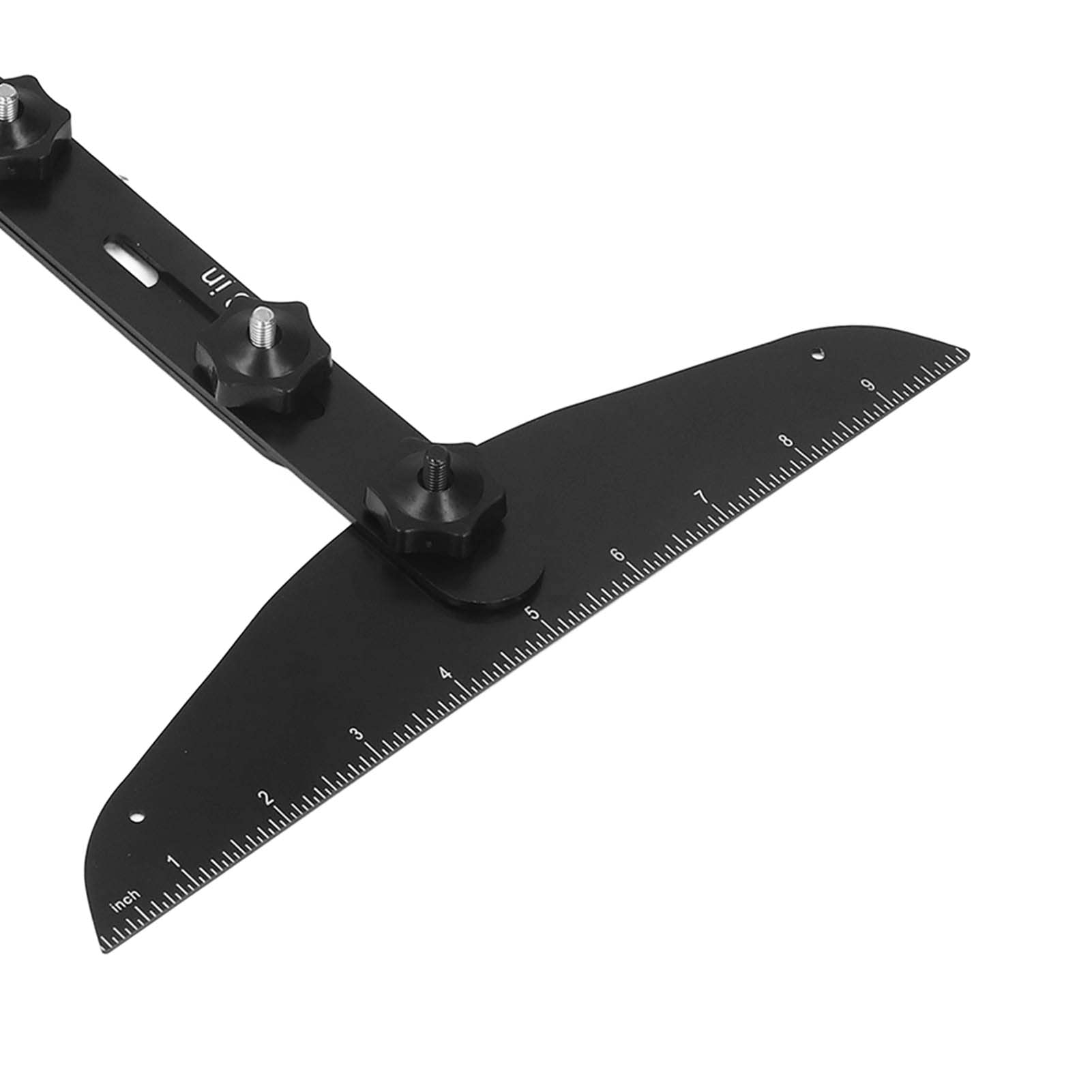 Schody profilowe, półka na narzędzia Scribe Jig S - narzędzia do oznaczania 11-60 cali, pomiar do risers suchy wallblue (BLACK)