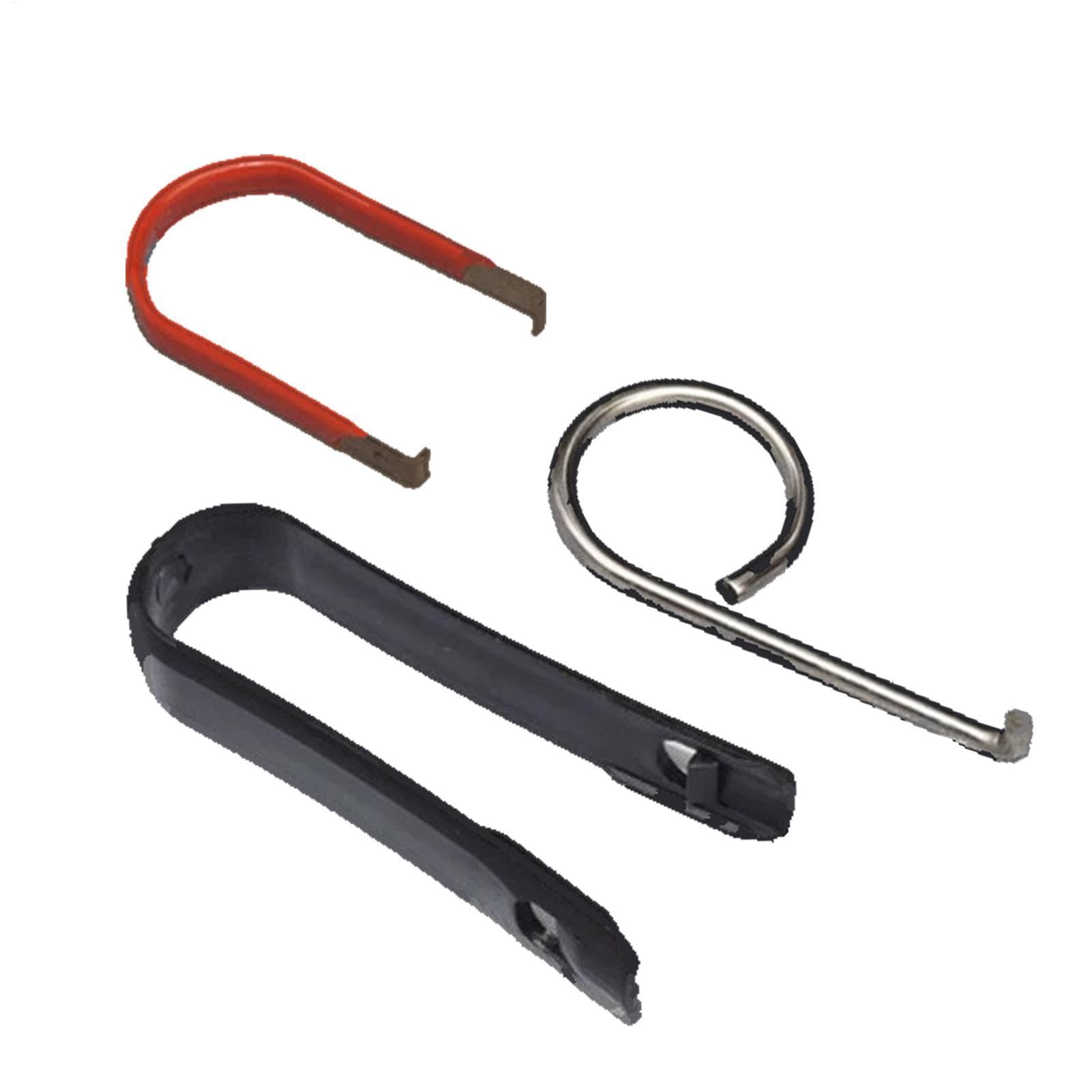 Extracteur De Capuchon D'écrou De Roue, Outil Demontage pour Couvre-écrous, Capuchon D'écrou De Roue Portable, Accessoires De Réparation De Voiture, 3 Pièces