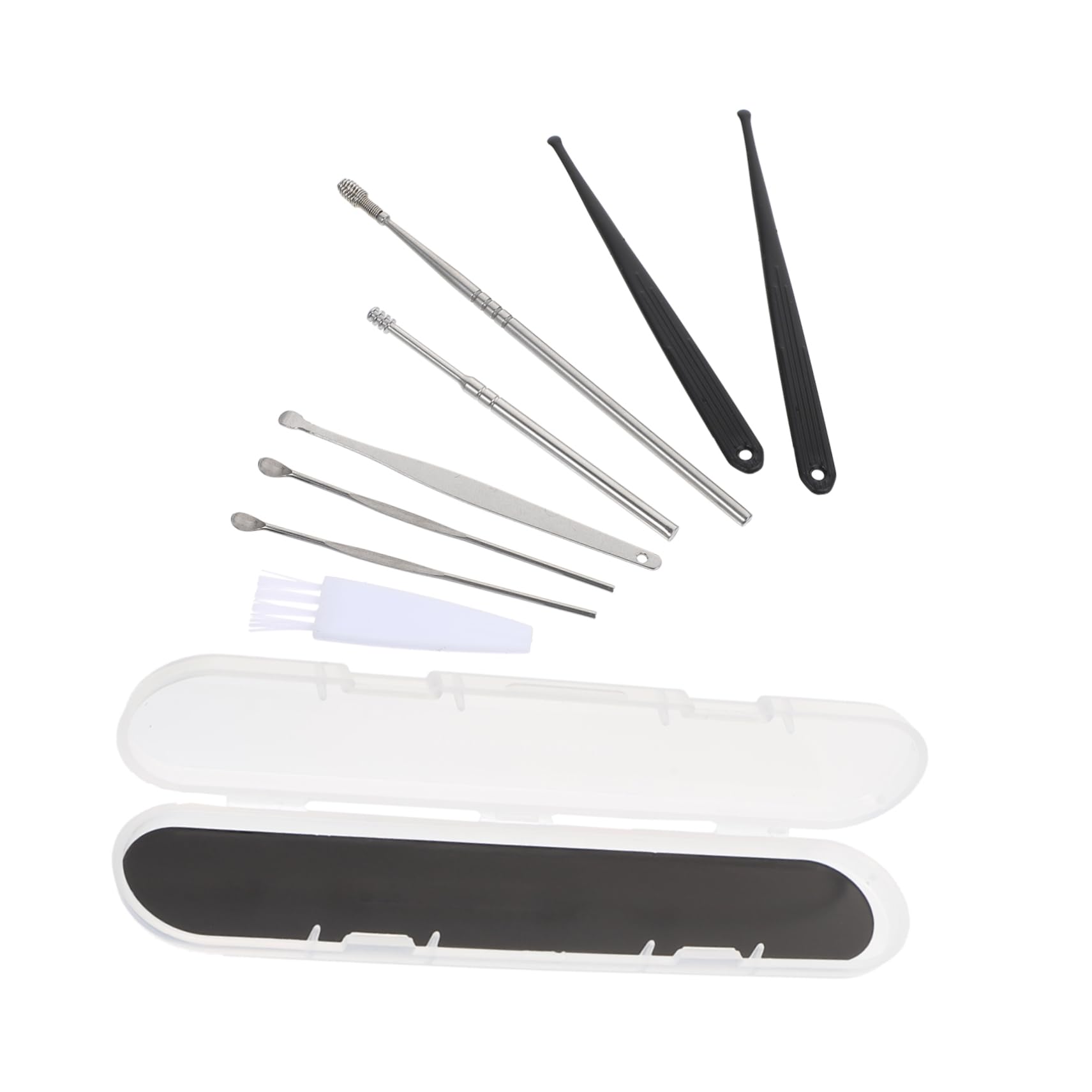 SAFIGLE 3sets Stainless Steel Ear Picks Comfortable Ear Cleaning Tools for Wax Removal for Personal Care for Daily