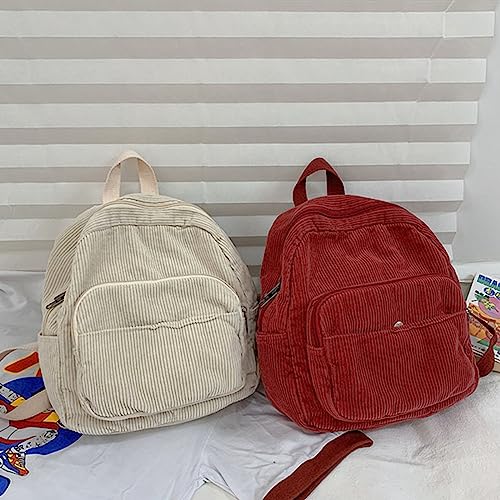 Mini Backpack Cute Mini Backpacks Cute Backpack Aesthetic Backpack Kawaii Backpack for School with Kawaii Accessories (Red-A)4