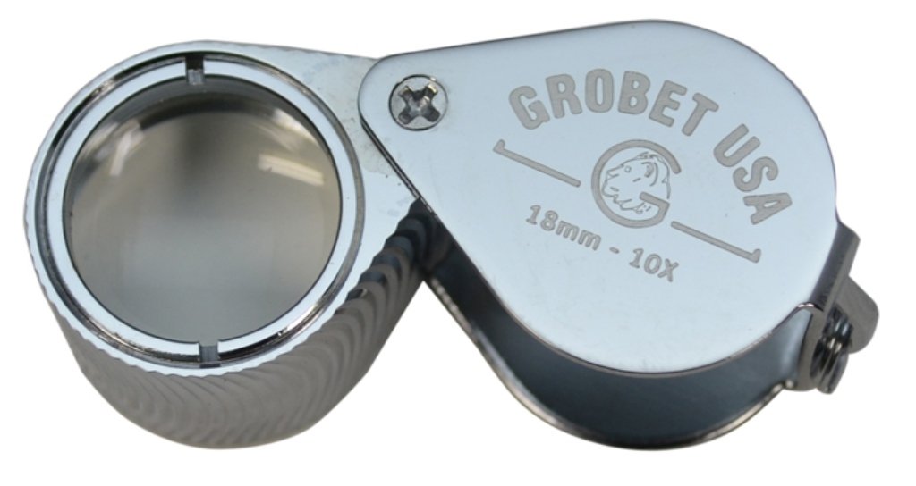 Diamond Cut Jewelers' Loupe Chrome 10X