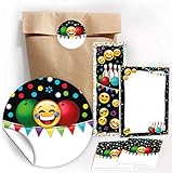 JuNa-Experten 12 Lesezeichen + 12 Mini-Blöcke + 12 Aufkleber + 12 Geschenktüten / Natur Mitgebsel Bowling Kindergeburtstag Mädchen Jungen Gastgeschenke