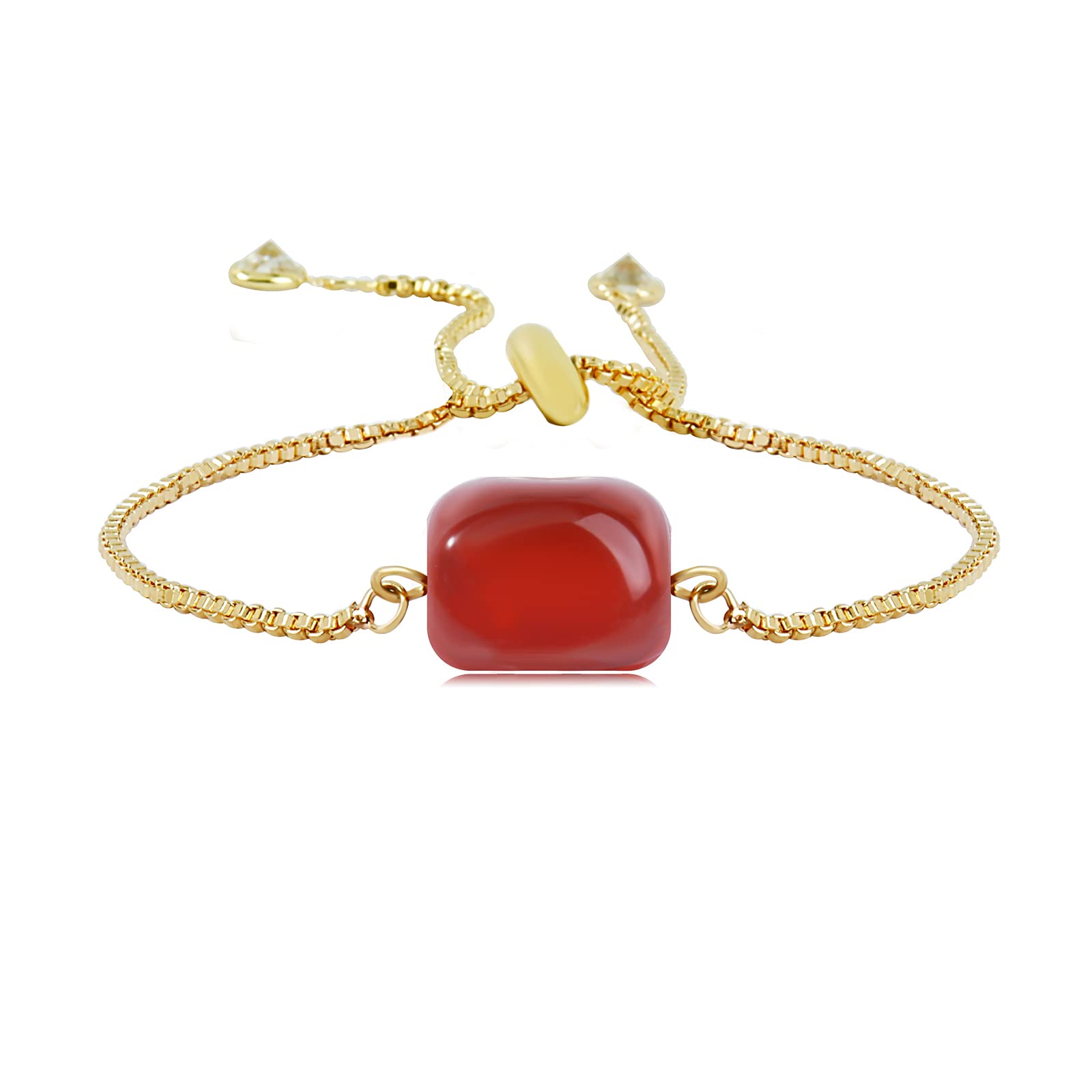 choice of allCrystal Bracelet Carnelian Bracelet for Women Carnelian Bracelet Real Crystal Healing Crystal Bracelet for Teen Girls Valentine Gift for Her