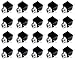 20-Pack CESS 3.5mm Mono TS Plug Jack Socket Adapter Cables Connectors (#365: 3.5mm Mono Socket,20-Pack)(LW)