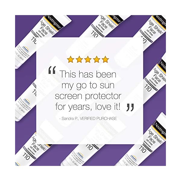 Neutrogena-Age-Shield-Face-Lotion-Sunscreen-with-Broad-Spectrum-SPF-110-Oil-Free-Non-Comedogenic-Moisturizing-Sunscreen-to-Prevent-Signs-of-Aging-3-fl-oz Neutrogena Age Shield Face Lotion Sunscreen with Broad Spectrum SPF 110, Oil-Free & Non-Comedogenic Moisturizing Sunscreen to Prevent Signs of Aging, 3 fl. oz