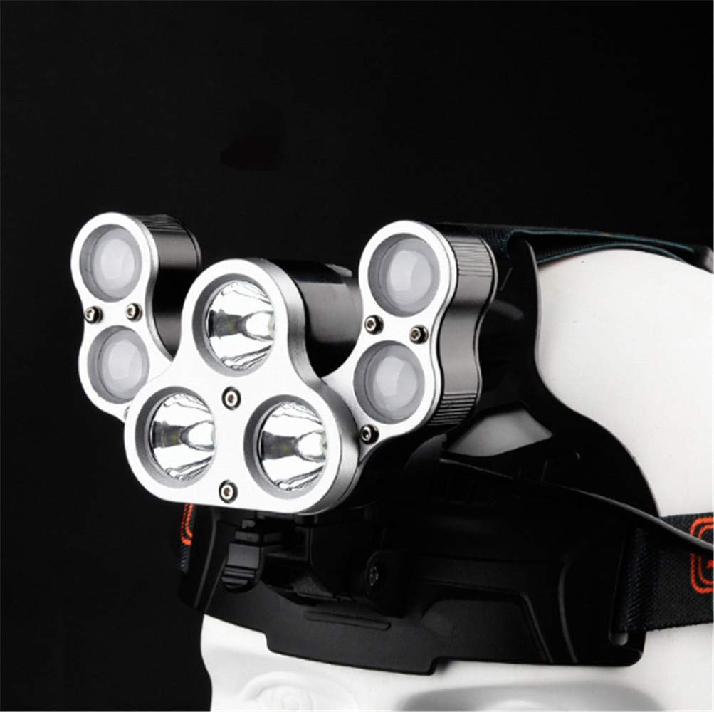 Torcia A Led Militare Faro Luminoso Per La Ricarica Di Auricolari Ultraluminosi Torcia Multifunzione Usb Pesca Notturna A Led