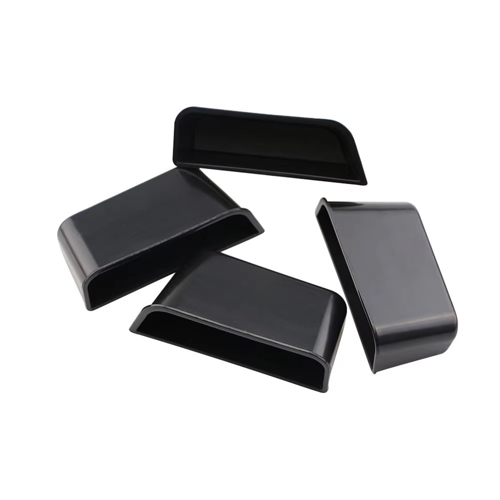 HNDZCYSMGS Boot Organiser Compatible With Fusion For Mondeo 2014 2015 2016 Car Door Armrest Storage Box 4Pcs Door Arm Rest Tray Container Orgainzer Accessories