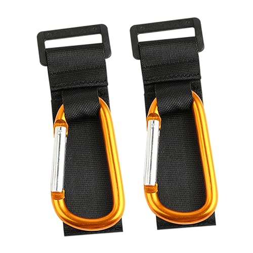 MOLUCKFU 2個滑り止め ベビーカーフック 耐久性のあるクリップ ベビーカーオーガナイザー バッグや鍵掛けに 適用 車椅子