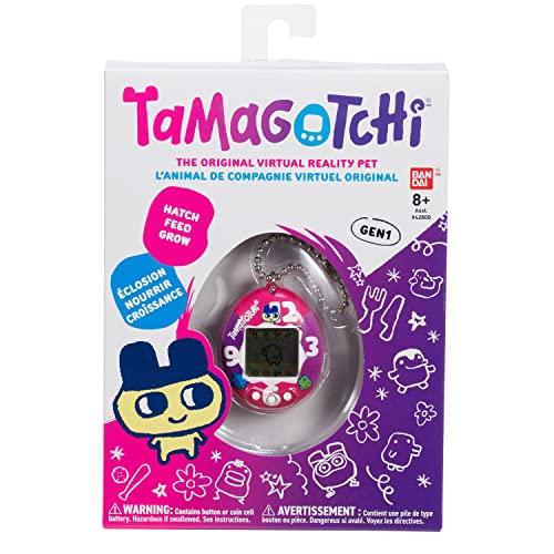 Image of Tamagotchi Original - Purple-Pink Clock