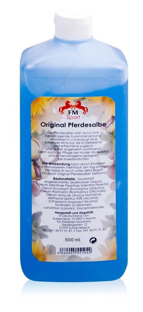 PFERDESALBE FM Sport 500 ml Salbe