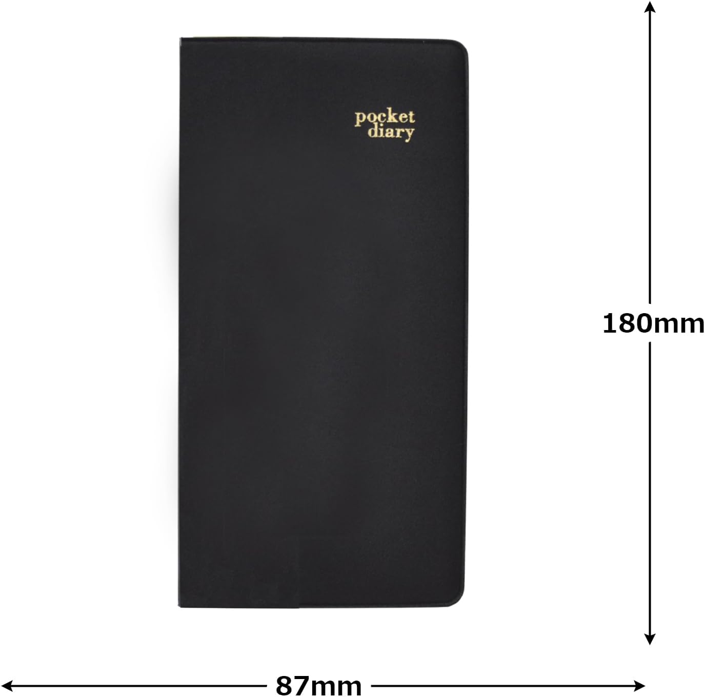 Life Notebook, 2026, Monthly Diary, Black, D67B (Starts from January 2026)