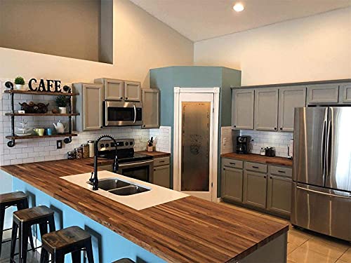 Dr.iron Industrial Pipe Shelving 3 Tiers Wall Shelf, Rustic Wall Shelf Storage Shelves Wall Mount Pipe Shelf Retro Bathroom Shelving (Black, 32" L) #TOP5