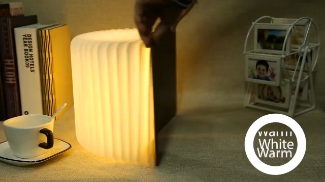 Magnetic Shape Changing Lamp ZBOLE 4.7 Inch Wooden Book Lamp, Book Lovers Gifts,Teacher LED Ambient Mood Lighting - View #4