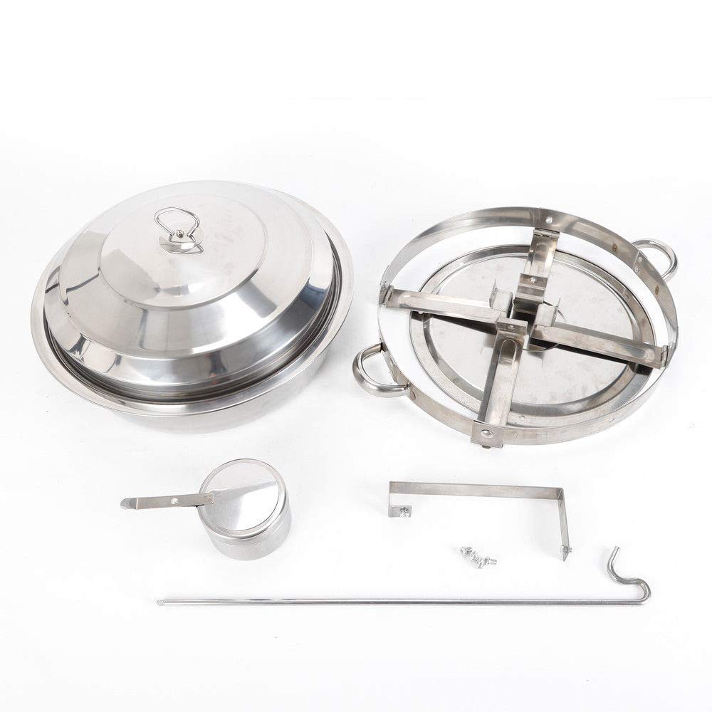 RANZIX Chafing Dish Set professionale di contenitori scaldavivande in acciaio inox per buffet, scaldavivande e catering, buffet e feste (Style 1)