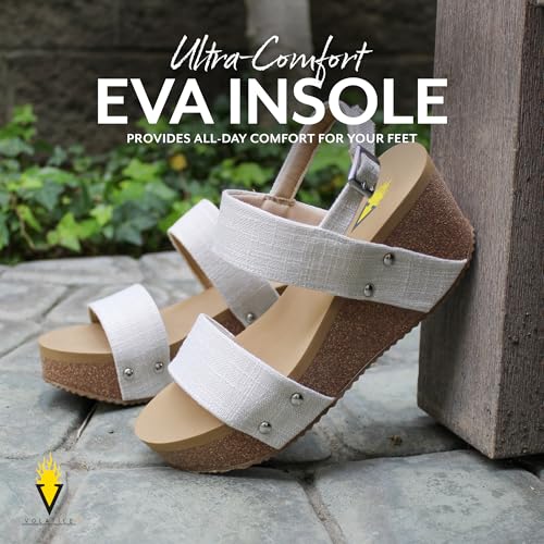 VOLATILE Women's Summerlove Wedge Sandal4