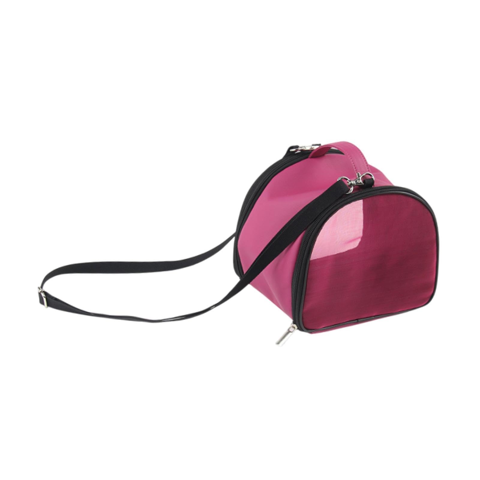 Bolsa de transporte para hámster transpirable, jaula portátil de algodón con diseño práctico