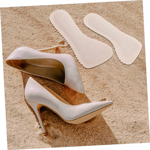 2 pares de plantillas adhesivas de corcho para tacones altos miniatura 5