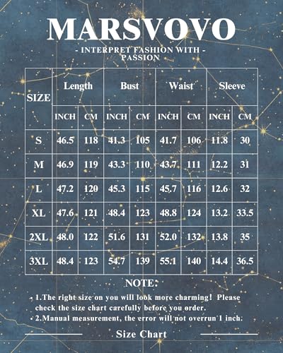 MARSVOVO Custom Constellation Pocket Dress for Women