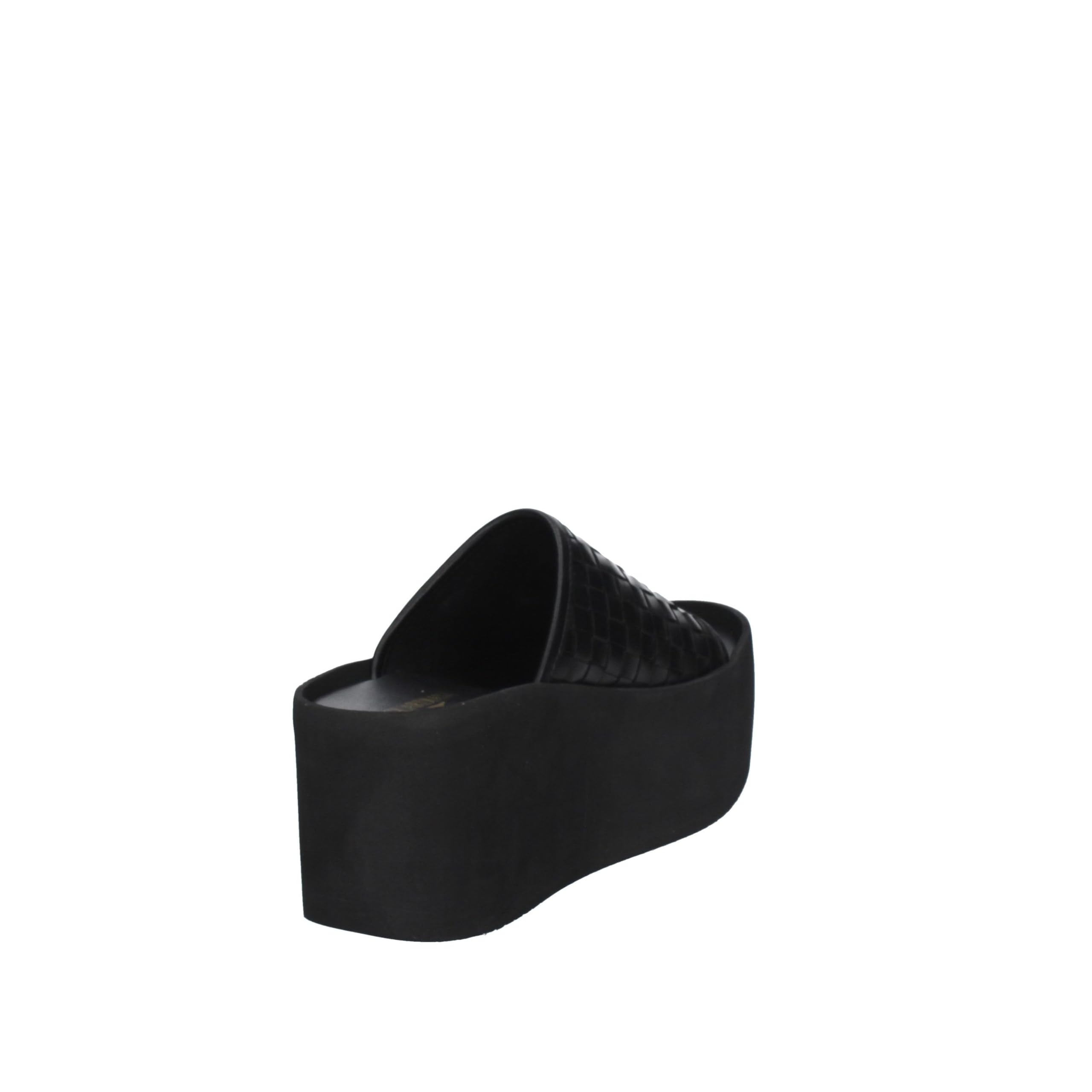 Gardiens mal noir avec compensée pour femme, Noir , 38 EU
