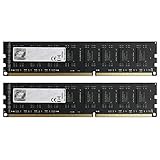 Kapazität:8 GB : 2 x 4 GB G.Skill F3-1600C11D-8GNS Arbeitsspeicher 8GB (1600MHz, CL11, 2X 4GB) DDR3-RAM