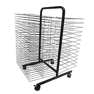 Drogende Rack Vloer-staande Olieverf Magazine Droogrek, Geschikt For Opslag Van Werken In Kunstscholen, Studio’s…