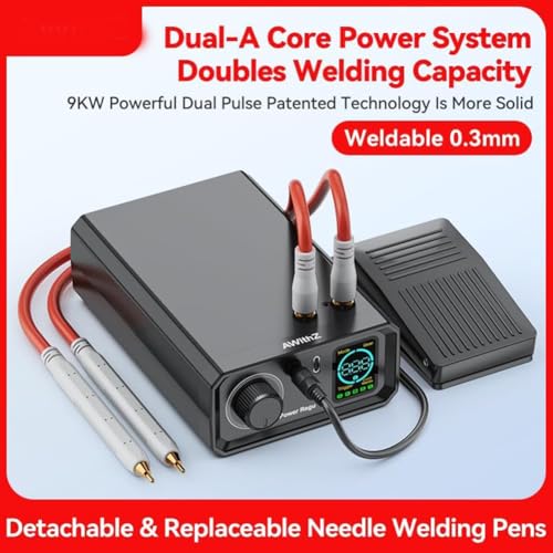 Soudure par points double impulsion 9000W avec molette rotative 100 vitesses - 4