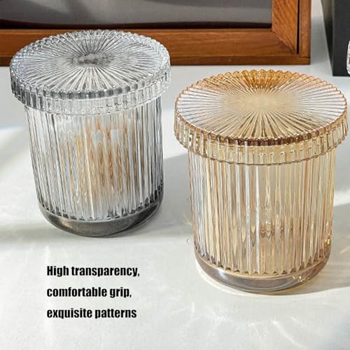 Support en verre anti-poussière contre le désordre de coiffeuse