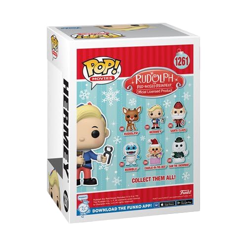 Miniatura 4 de Funko Pop! Movies Rudolph The Red-Nosed Reindeer - Hermey Bundled with a Byron's Attic Protector