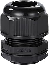 Meccion M32 Kabelverschraubung 5 Stück Wasserdichte IP68 Nylon Kabelverbinder mit Kontermutter und Unterlegscheibe, Geeignet für 18mm - 25mm Kabel