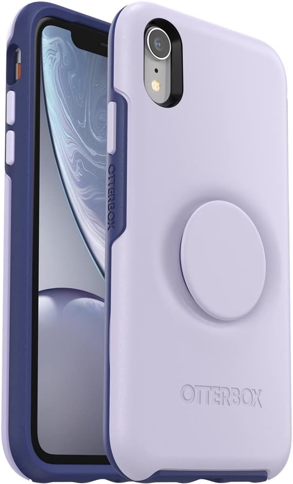 OtterBox + Pop Symmetry Series Case for iPhone XR (Only) - Retail Packaging - Lilac Dusk