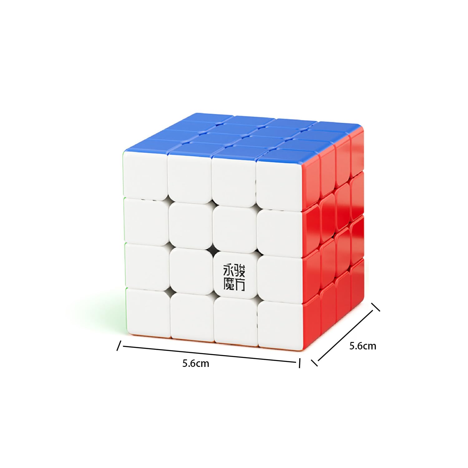 Yealvin Pocket Series Mini Magnetic Magic Cube Speed Cube for Kids Puzzle Toys Brain Teasers (4×4 Magnetic Cube) - Image 2