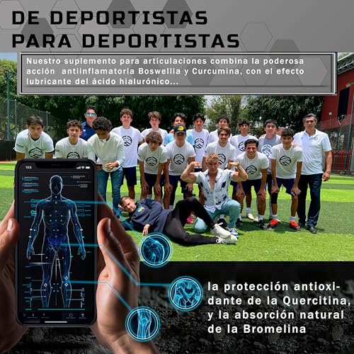 Vitamínicos, glucosamina y condroitina generico Marca FUTBOL FORTE SUPPS (2)