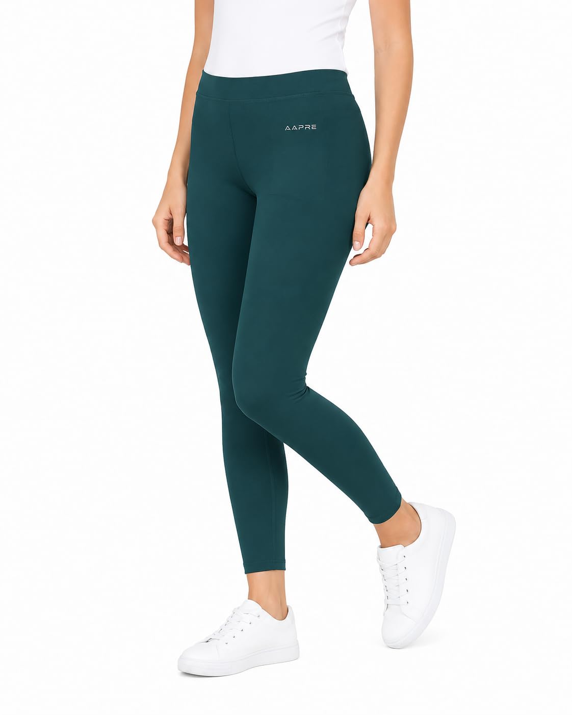 Womens for Gym,Dailywear Slim Fit Lycra Stretchable Jeggings | Stylish Ankle Length with Elasticated Waistband,Regular Fit-image-2