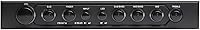 Vista 6 de Autotek ATEQ709 Ecualizador de audio de 4 bandas con crossover integrado de 2 vías, 9 voltios, 1/2 DIN, ecualizador de reamplificador con cruce