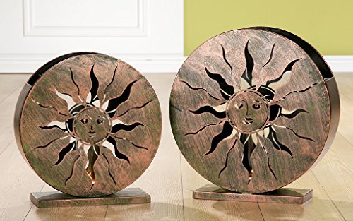 Preisvergleich Produktbild GILDE Solare - Windlicht 2er Set Handwerk