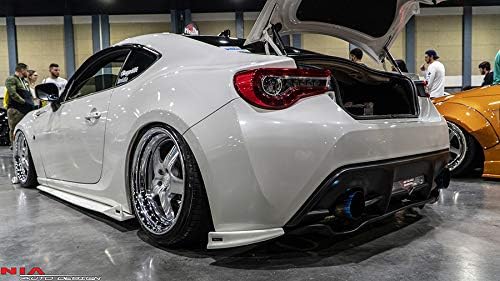 NIA Rear Splats Lip Diffuser Body kit. for Toyota gt 86 2013 2014 2015 2016 2017 2018