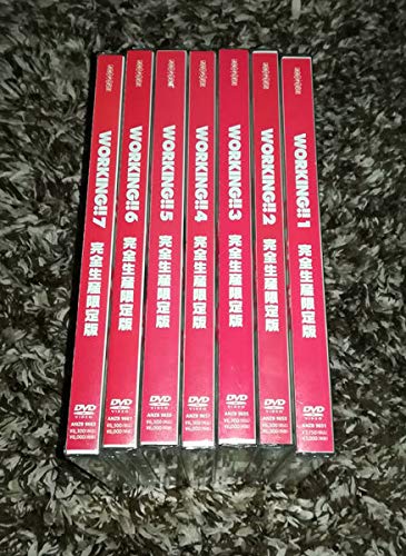 新品 WORKING!! DVD 限定版 全7巻＋ドラマCD Amazon.co.jp: DVD WORKING 完全生産限定版 全7巻＋アニメイト
