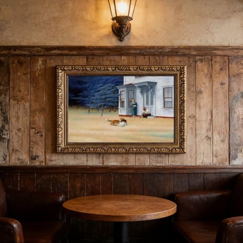 Tableau Cape Cod Evening Edward Hopper toile 50x75 cm pour salon