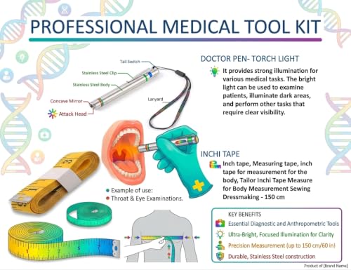 Image of Medical Student CNS KIT(Complete Neurological Toolset) Kit for Medical Professionals and Practitioners (EDITION 7)