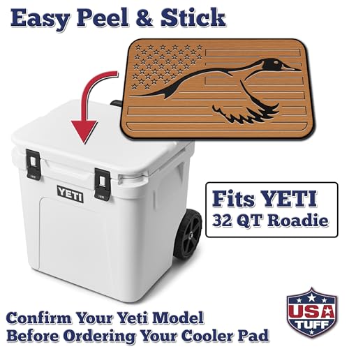 Image of USATuff SeaDek EVA Mat Cooler Pad fits YETI | Peel & Stick Application | Non Slip Comfort Accessories