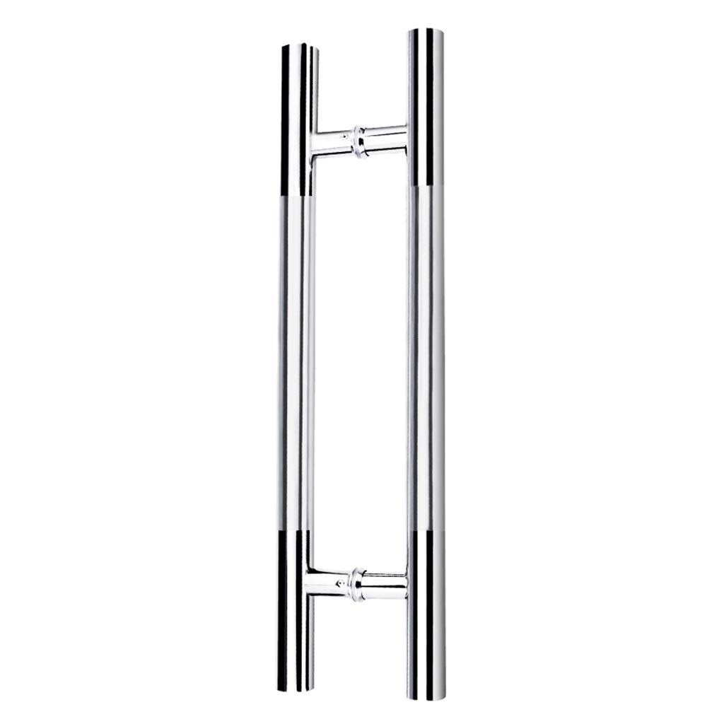 Gthtuhfd One Color Barn Door Sliding Door Handle Brushed Stainless Steel Glass Door Handle, Office Push-Pull Door Handle/Home House Wooden Door Handle, 7 Sizes,-100X70cm