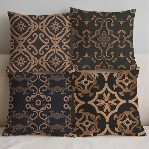 Housse coussin 70x70cm imperméable pour rénover un canapé de jardin usé