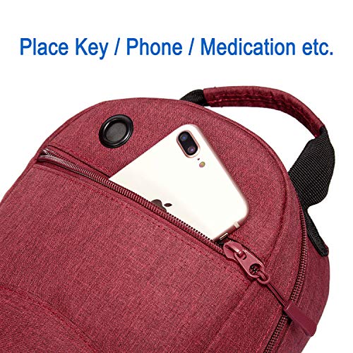 Iguerburn Oxygen Tank Backpack Portable Oxygen Cylinder Carrying Carrier Bag Medical O2 Tank Holder For Size D Tanks #TOP6